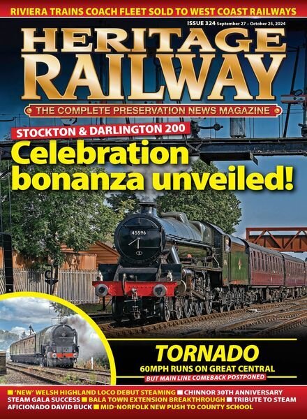 Heritage Railway – September 27 2024 Cover