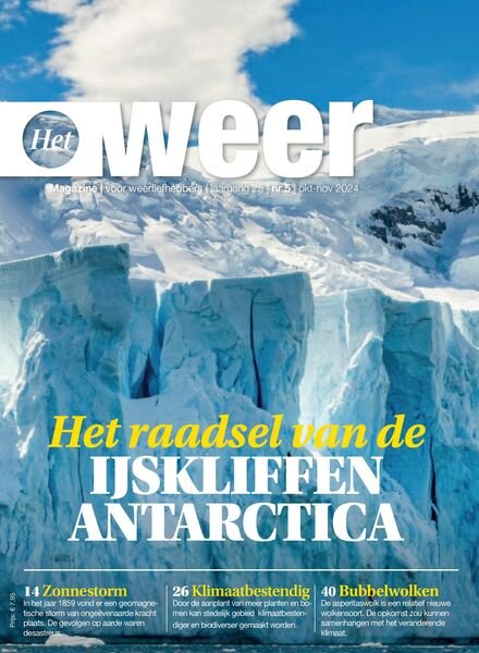 Het Weer Magazine – Oktober 2024 Cover