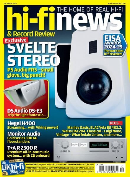 Hi-Fi News – October 2024 Cover