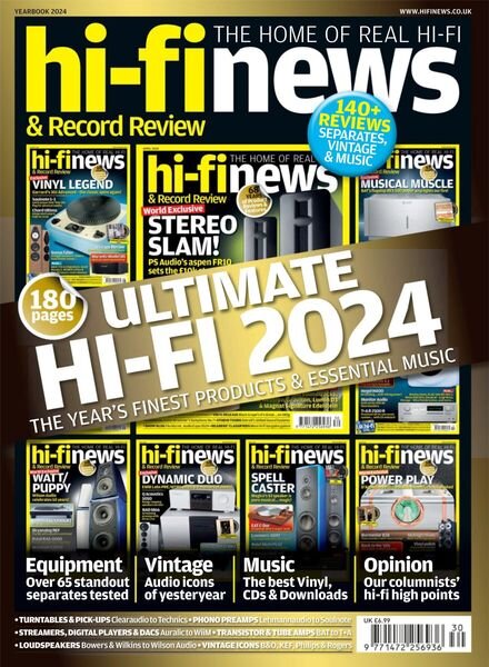 Hi Fi News – Yearbook 2024 Cover