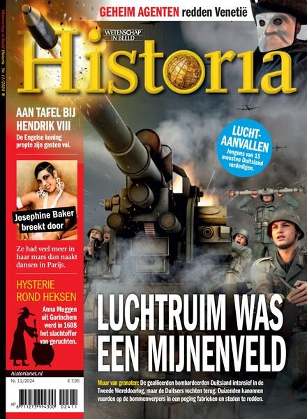 Historia Netherlands – November 2024 Cover