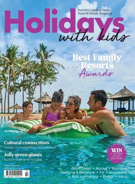 Holidays with Kids – Issue 76 2024 Cover