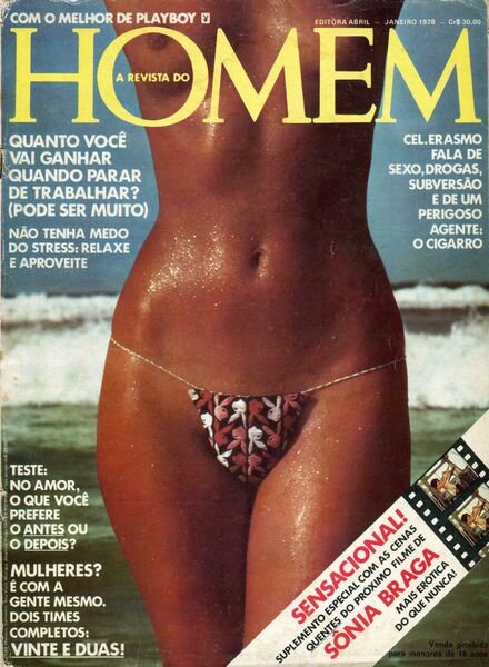 Homem – Ano III N 30 Janeiro 1978 Cover