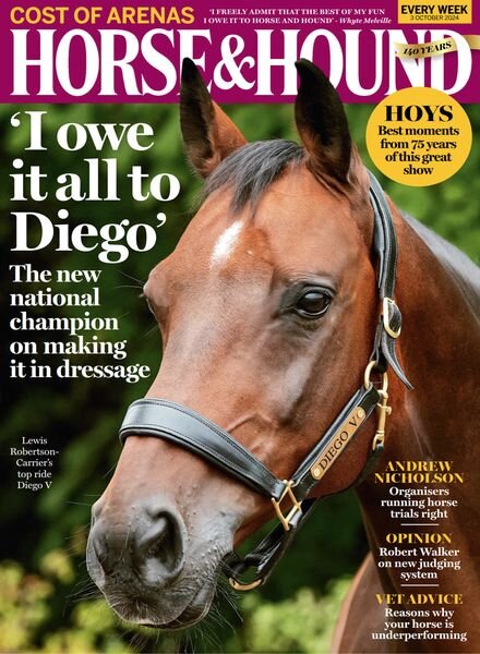 Horse & Hound – 3 October 2024 Cover