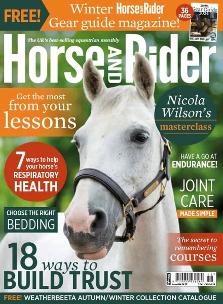Horse & Rider UK – November 2024 Cover