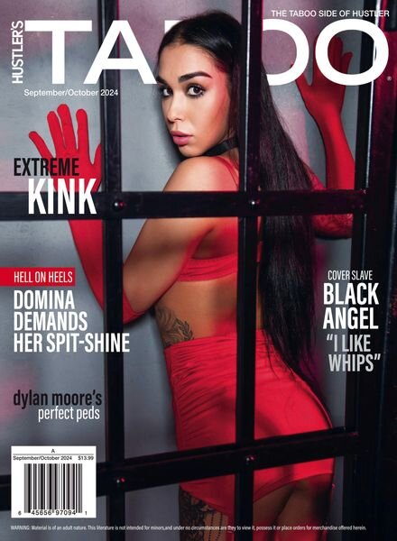 Hustler’s Taboo – September-October 2024 Cover