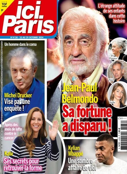 Ici Paris – 23 Octobre 2024 Cover