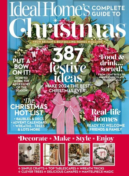 Ideal Home’s – Complete Guide To Christmas 2024 Cover