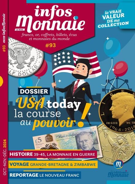 Infos Monnaie – Octobre-Novembre-Decembre 2024 Cover