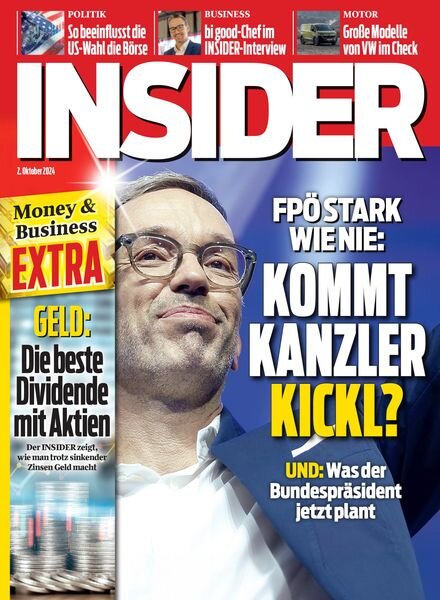 Insider Austria – 2 Oktober 2024 Cover
