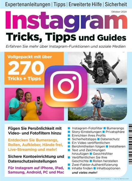 Instagram Tricks Tipps und Guides – Oktober 2024 Cover