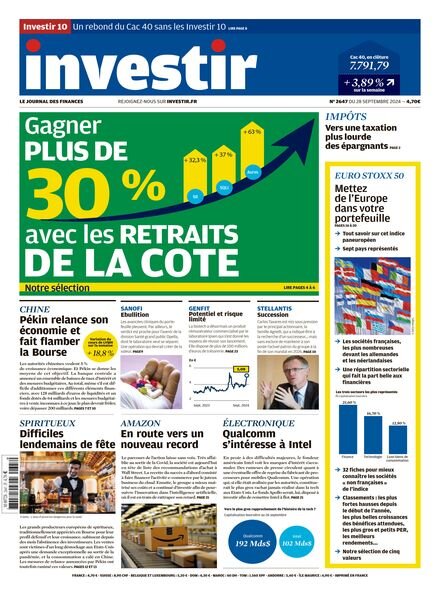 Investir – 28 Septembre 2024 Cover