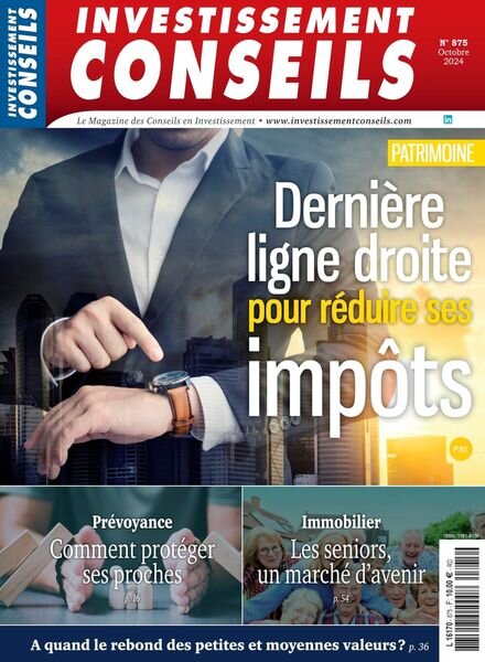 Investissement Conseils – Octobre 2024 Cover