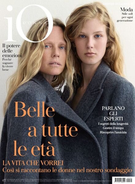 Io Donna del Corriere della Sera – 28 Settembre 2024 Cover
