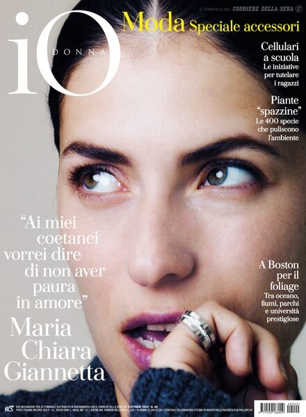 Io Donna del Corriere della Sera – 5 Ottobre 2024 Cover