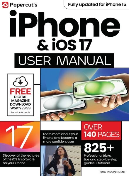 iPhone & iOS 17 User Manual – Fall 2024 Cover