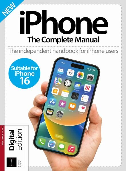 iPhone The Complete Manual – 30th Edition – October 2024 Cover