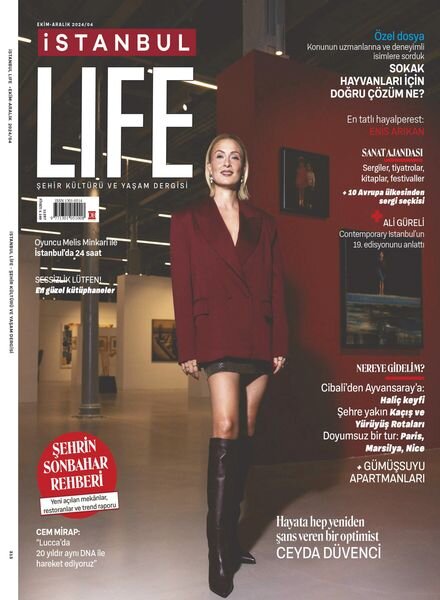 Istanbul Life – Ekim 2024 Cover