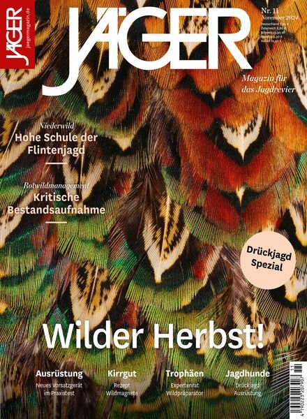 Jager – November 2024 Cover