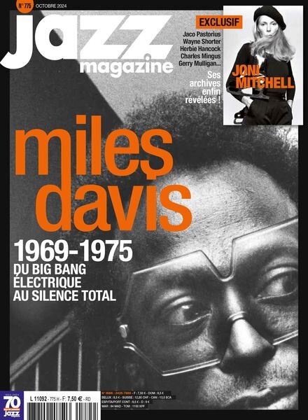 Jazz Magazine – Octobre 2024 Cover