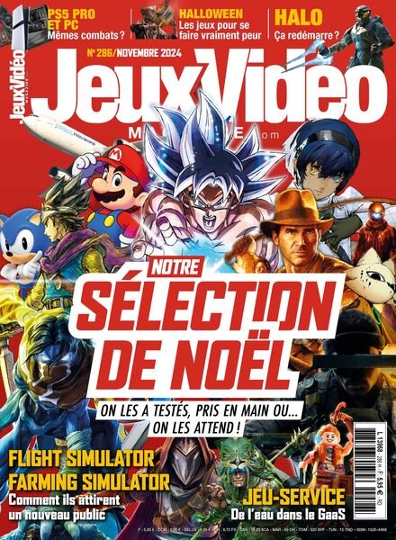 Jeux Video Magazine – Novembre 2024 Cover