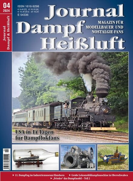 Journal Dampf & Heissluft – Oktober 2024 Cover