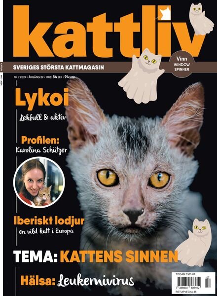 Kattliv – Oktober 2024 Cover