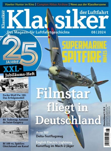 Klassiker der Luftfahrt – Ausgabe 8 2024 Cover