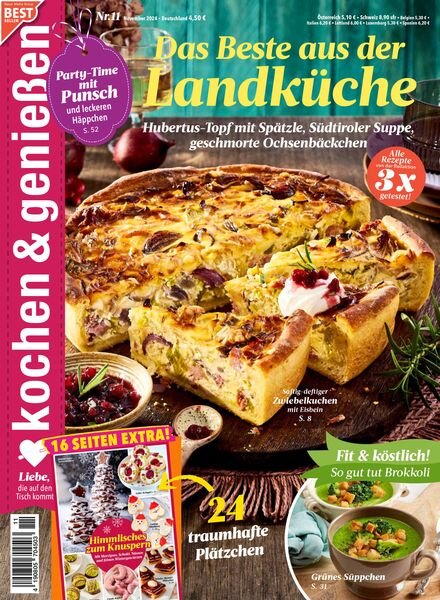 Kochen & Geniessen – Oktober 2024 Cover