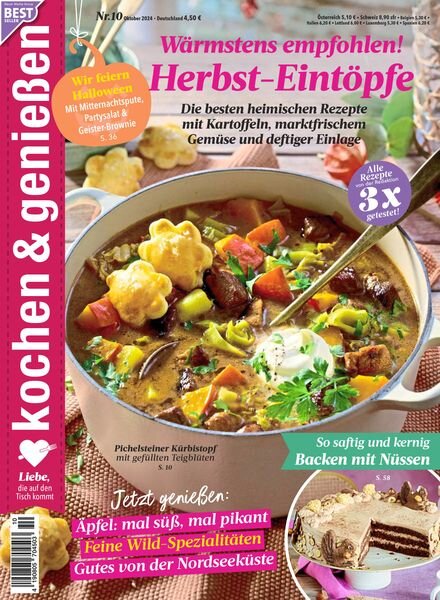 Kochen & Geniessen – September 2024 Cover
