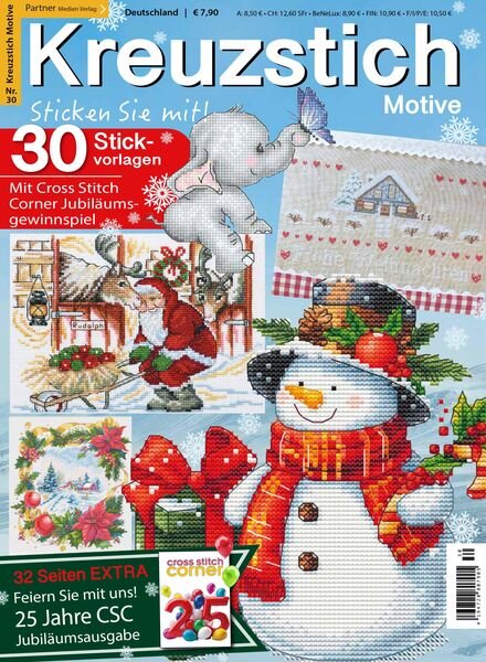 Kreuzstich Motive – Ausgabe 30 2024 Cover