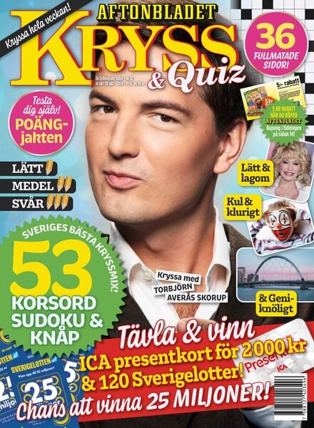 Kryss & Quiz – 14 Oktober 2024 Cover