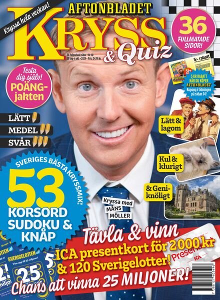 Kryss & Quiz – 30 September 2024 Cover
