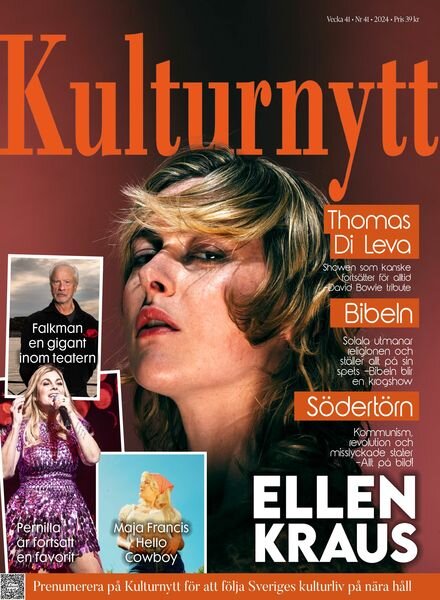 Kulturnytt – 11 Oktober 2024 Cover