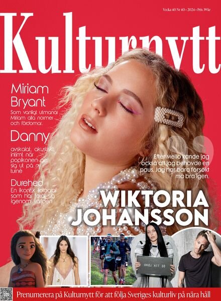 Kulturnytt – 4 Oktober 2024 Cover