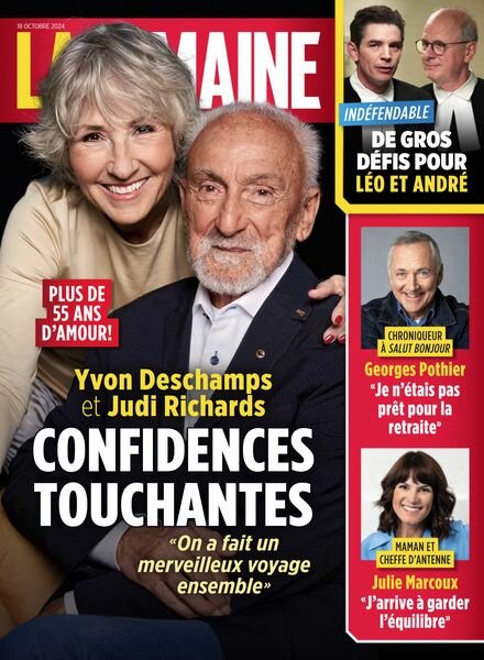 La Semaine – 18 Octobre 2024 Cover