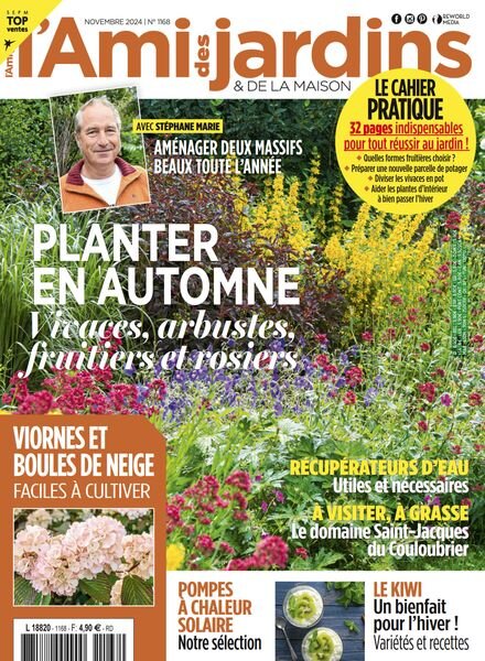 L’Ami des Jardins – Novembre 2024 Cover