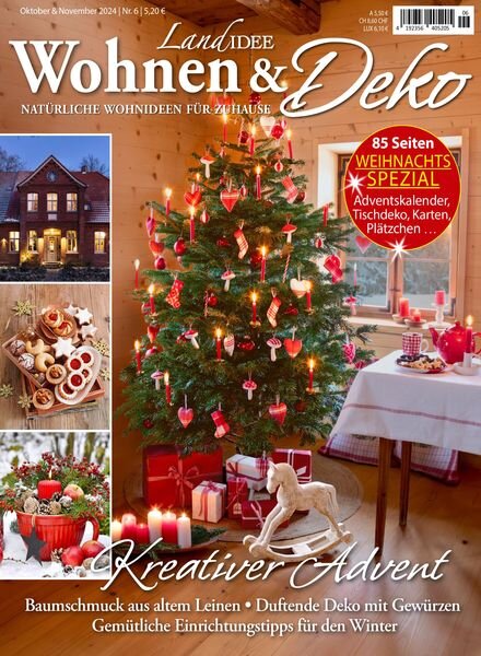 LandIDEE Wohnen & Deko – November-Dezember 2024 Cover