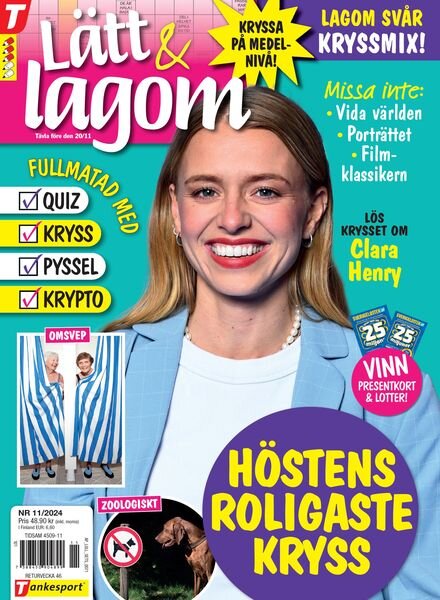 Latt & Lagom – Oktober 2024 Cover