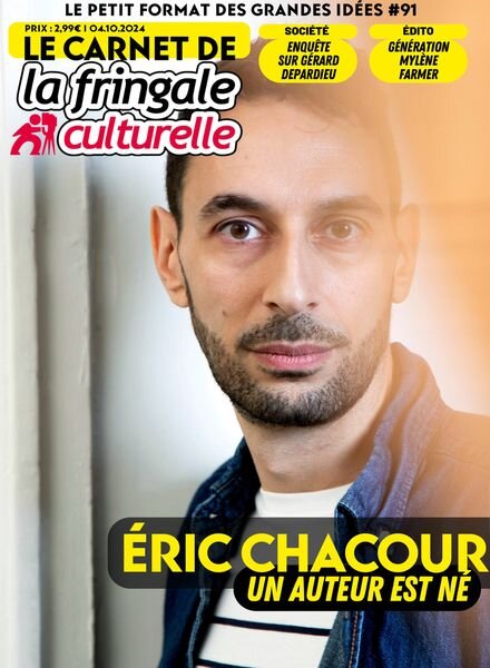 Le Carnet de La Fringale Culturelle – 4 Octobre 2024 Cover