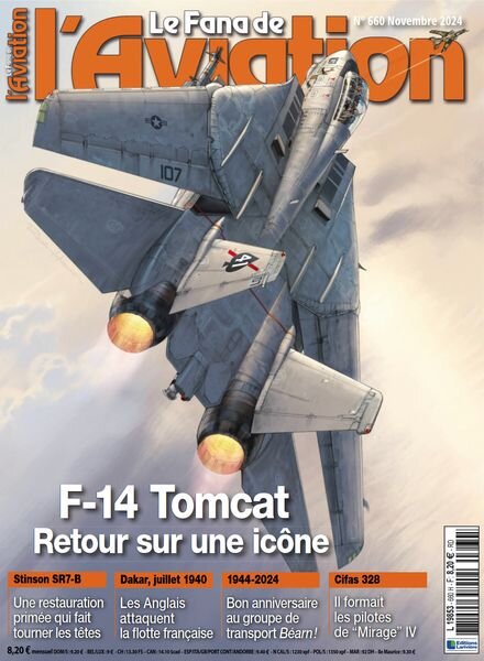 Le Fana de l’Aviation – Novembre 2024 Cover