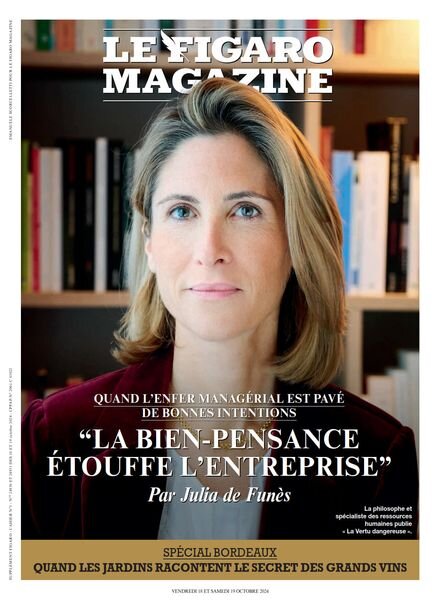 Le Figaro Magazine – 18 Octobre 2024 Cover