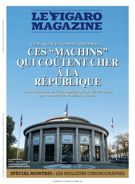 Le Figaro Magazine – 25 Octobre 2024 Cover