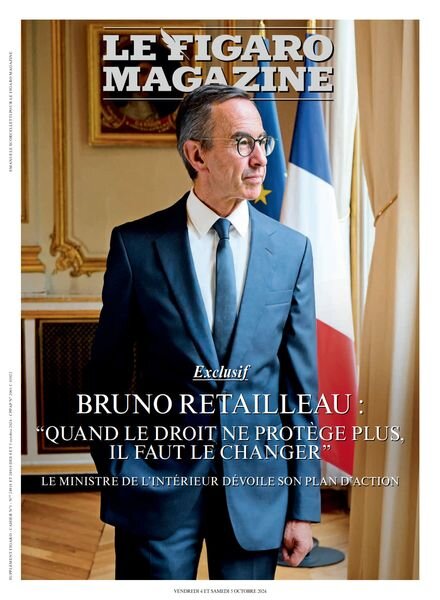 Le Figaro Magazine – 4 Octobre 2024 Cover