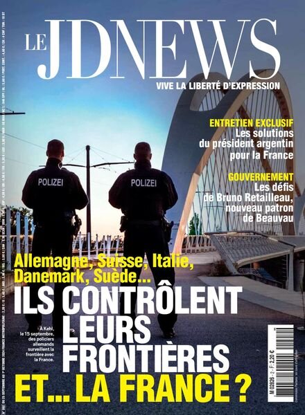 Le JDNews – 25 Septembre 2024 Cover
