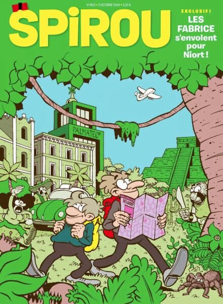Le Journal de Spirou – 2 Octobre 2024 Cover