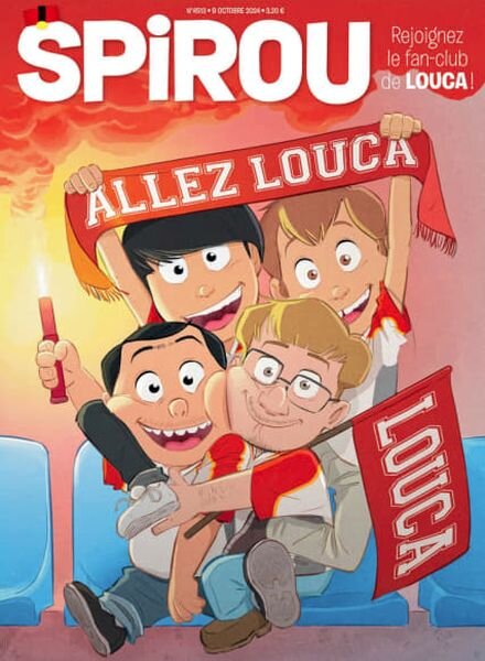Le Journal de Spirou – 9 Octobre 2024 Cover