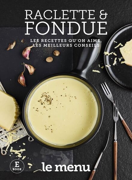 le menu Special – Raclette & Fondue 2024 Cover