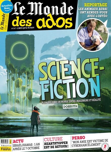 Le Monde des Ados – 2 Octobre 2024 Cover