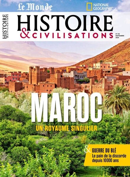 Le Monde Histoire & Civilisations – Novembre 2024 Cover